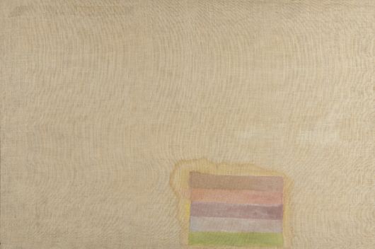 Untiteld - 122x183cm Olieverf en vernis op jute Untiteld - 122x183cm Olieverf en vernis op jute