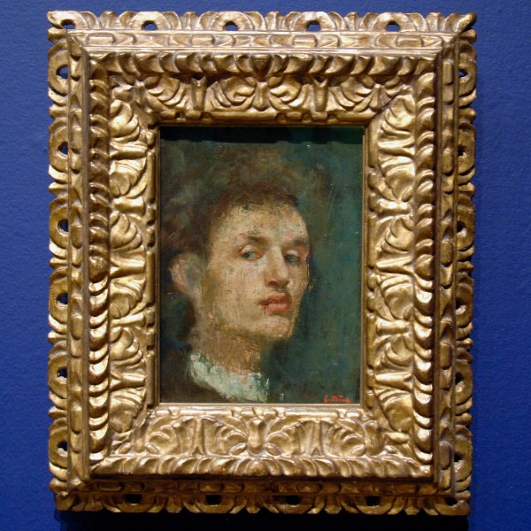 Edvard Munch - Zelfportret - Olieverf op doek, 1886