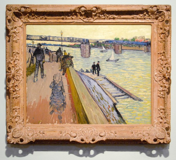 Vincent van Gogh - de brug van Trinquetaille - Olieverf op doek, 1888