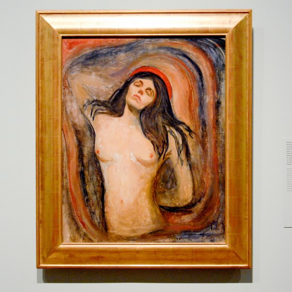 Edvard Munch - Madonna - Olieverf op doek, 1895-1897
