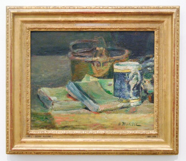 Henri Matisse - Stilleven met boeen - Olieverf op doek, ca 1895