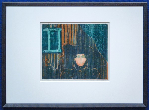 Edvard Munch - Moonlight I - Houtsnede, 1896