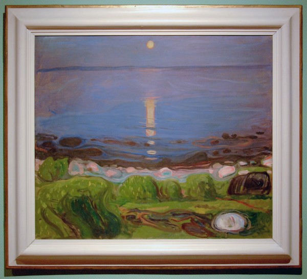 Edvard Munch - Zomernacht aan het strand - Olieverf op doek, 1902-1903