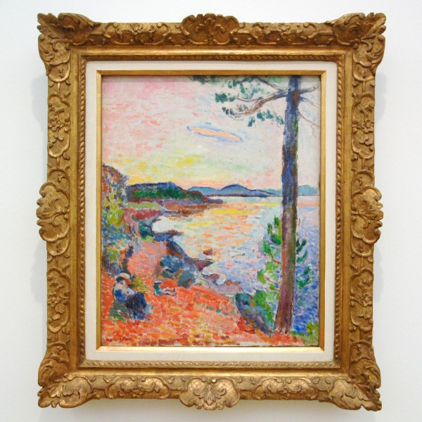 Henri Matisse - De lichte maaltijd (de baai van Saint-Tropez) - Olieverf op doek, 1914