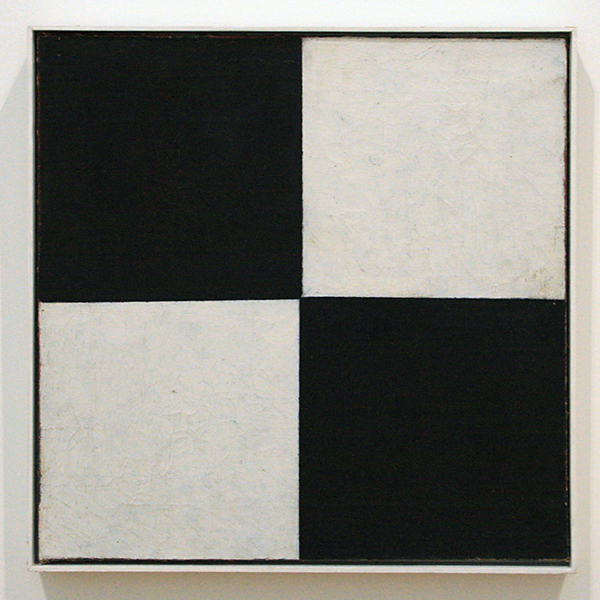 Kazimir Malevich - Vier Vierkante - Olieverf op doek 1915