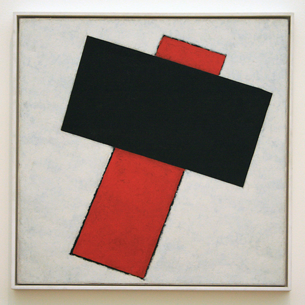 Kazimir Malevich - Suprematistische compositie (versie 1920,1921) - Olieverf op doek 1916