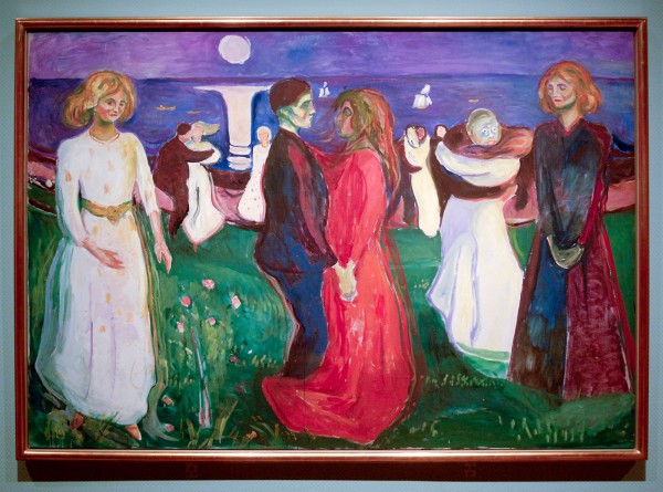 Edvard Munch - De Levensdans - Olieverf op doek, 1925