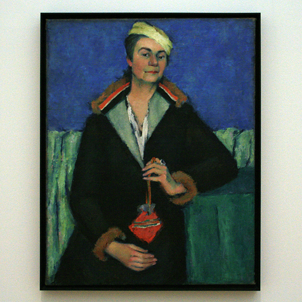 Kazimir Malevich - Portret van E Yakolevna - Olieverf op doek 1932