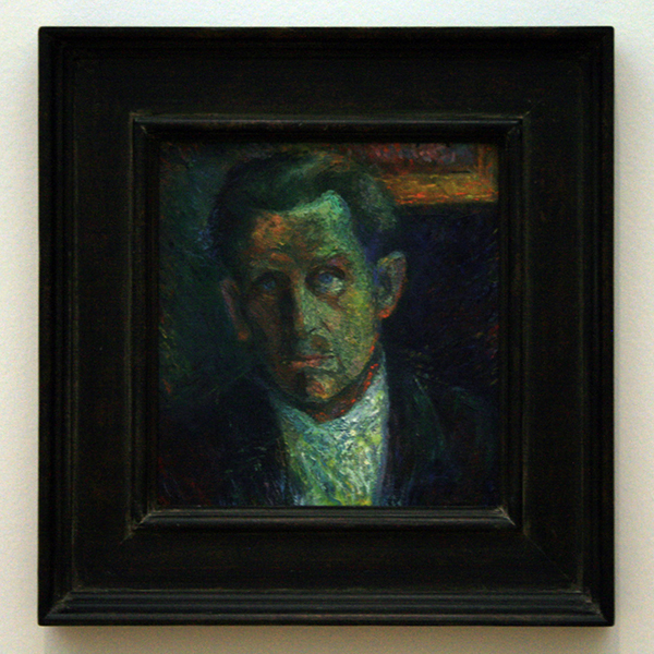 Kazimir Malevich - Potret van Ivan Klyun - Olieverf op doek 1933