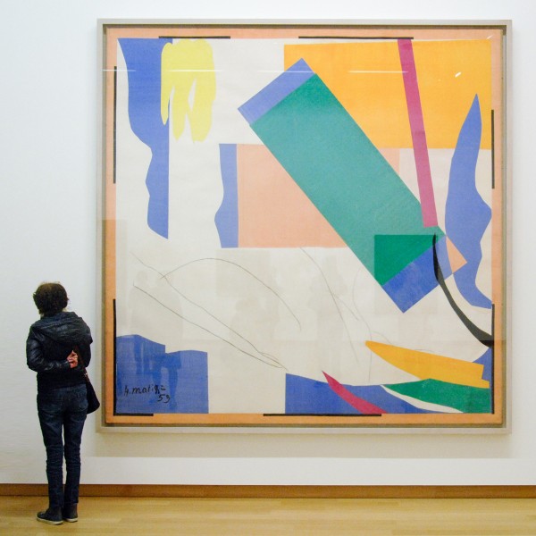 Henri Matisse - Herinnering aan Oceanie - Gouache op papier en houtskool op papier op doek, 1952-1953