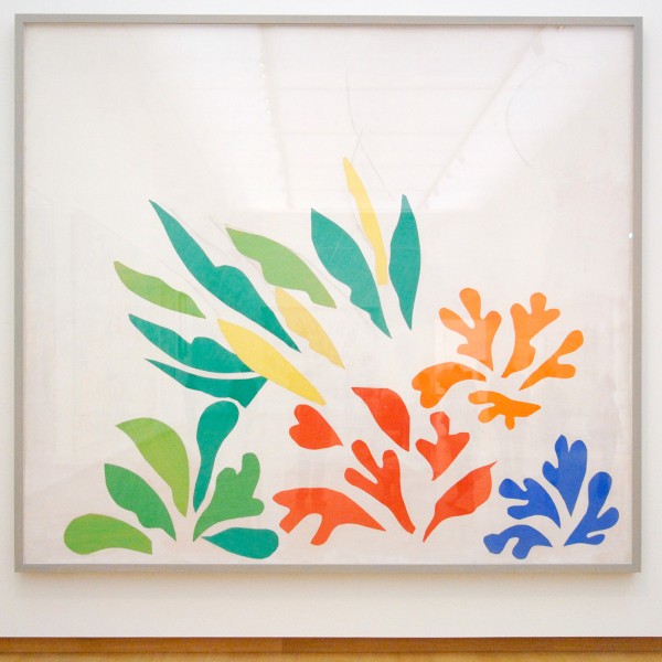 Henri Matisse - De Acanthussen - Gouache op papier en houtskool op papier op doek, 1953