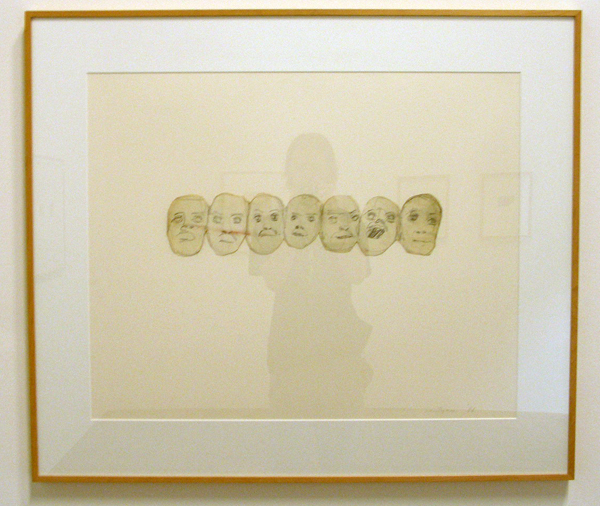 Luc Tuymans - Zonder Titel (Speech) - Potlood op aquarelpapier Luc Tuymans - Zonder Titel (Speech) - Potlood op aquarelpapier