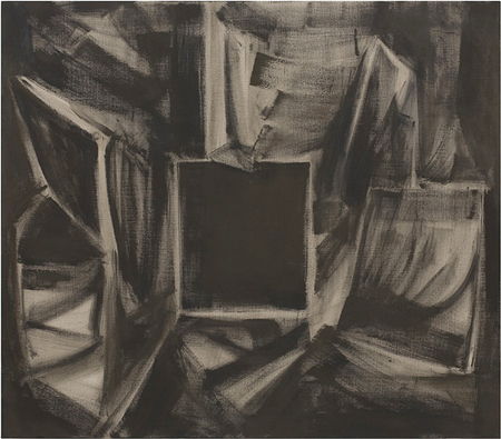 zandvliet L'atelier de 'La Californie' à Cannes - 203x232cm Gesso op canvas