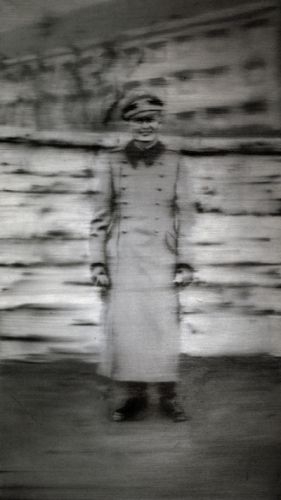 Onkel Rudi/Uncle Rudi, 1965, 87 cm X 50 cm, Oil on canvas Onkel Rudi/Uncle Rudi, 1965, 87 cm X 50 cm, Oil on canvas