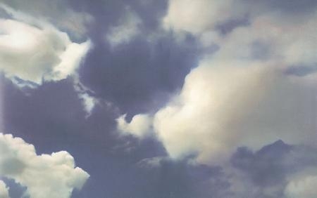 Wolke/Cloud , 1976, 200 cm x 300 cm, Oil on canvas Wolke/Cloud , 1976, 200 cm x 300 cm, Oil on canvas
