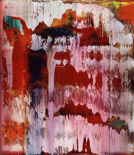 Abstraktes Bild/Abstract Painting, 1997, 55 cm X 48 cm, Oil on Aludibond Abstraktes Bild/Abstract Painting, 1997, 55 cm X 48 cm, Oil on Aludibond