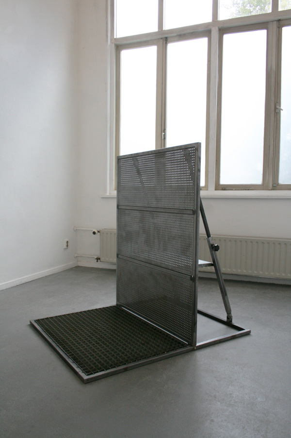 Paul Geelen - Untitled (barrier stage barrier) Paul Geelen - Untitled (barrier stage barrier)