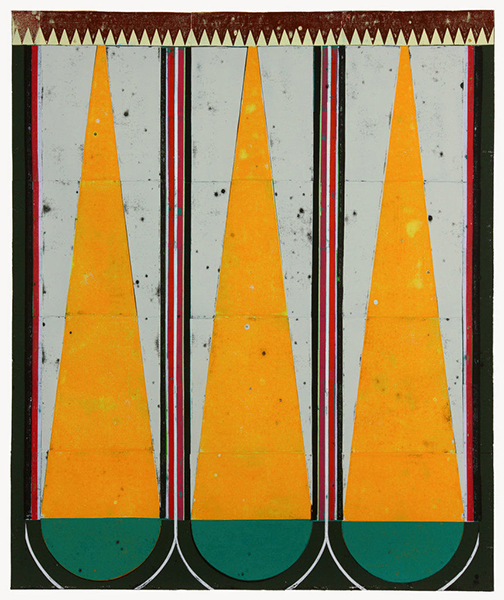 Zonder Titel - 206x174cm Houtsnede op papier Zonder Titel - 206x174cm Houtsnede op papier