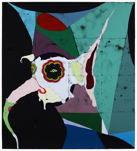 Zonder Titel - 216x194cm Houtsnede op papier Zonder Titel - 216x194cm Houtsnede op papier