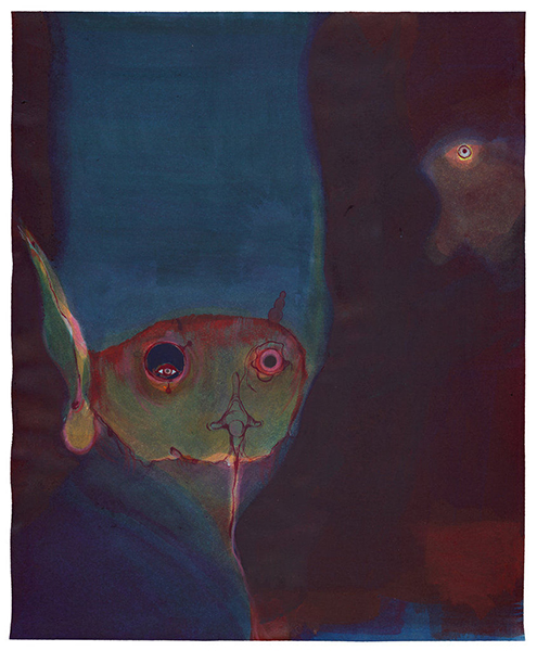 Zonder Titel - 37x30cm Diverse media op papier Zonder Titel - 37x30cm Diverse media op papier