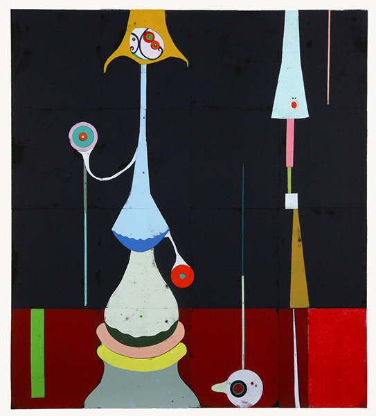 Zonder Titel - 216x194cm Houtsnede op papier Zonder Titel - 216x194cm Houtsnede op papier