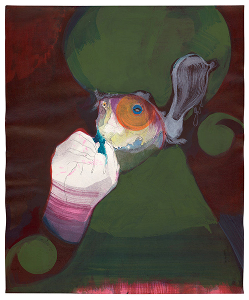 Zonder Titel - 37x30cm Diverse media op papier Zonder Titel - 37x30cm Diverse media op papier