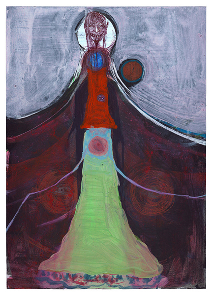 Zonder Titel - 42x30cm Diverse media op papier Zonder Titel - 42x30cm Diverse media op papier