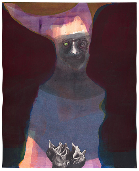 Zonder Titel - 37x30cm Diverse media op papier Zonder Titel - 37x30cm Diverse media op papier