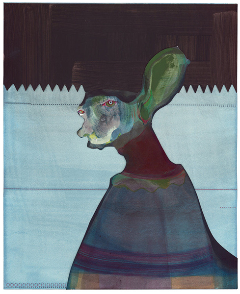 Zonder Titel - 37x30cm Diverse media op papier Zonder Titel - 37x30cm Diverse media op papier