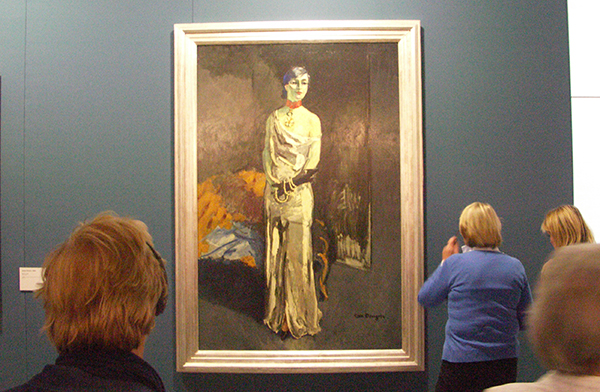 Anna de Noailes - Olieverf op canvas Anna de Noailes - Olieverf op canvas