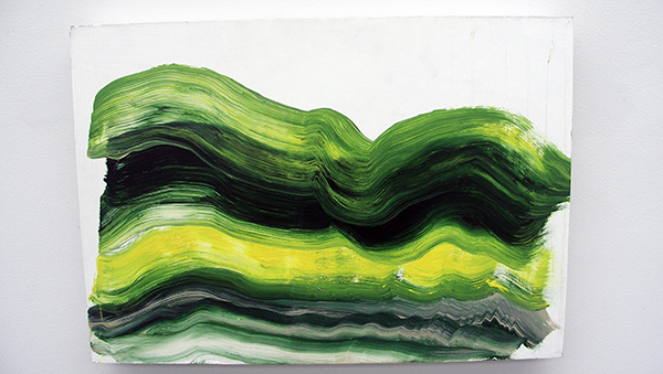 Lawn - Olieverf op hout Lawn - Olieverf op hout