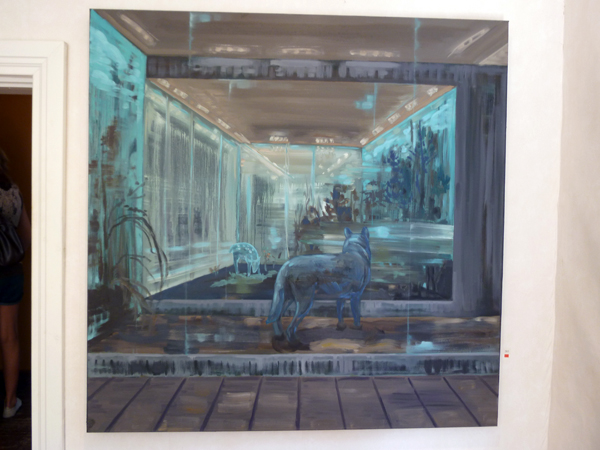 Sini Anttila Rodriguez - Forest Edge (Metsänreuna)- 150x150cm Olie op doek Sini Anttila Rodriguez - Forest Edge (Metsänreuna)- 150x150cm Olie op doek