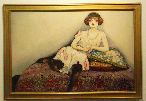 Zittende Vrouw - Olieverf op canvas Zittende Vrouw - Olieverf op canvas