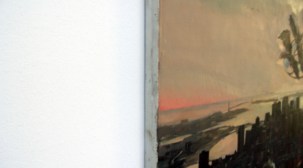 Pere Llobera - Flying Away From Queens - 81x100cm Olieverf op canvas op hout (detail) Pere Llobera - Flying Away From Queens - 81x100cm Olieverf op canvas op hout (detail)