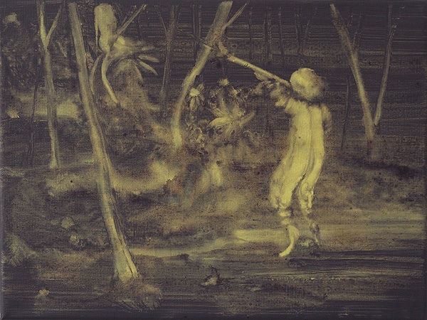 The Real Mc Coy - 30x40cm Acrylverf op canvas The Real Mc Coy - 30x40cm Acrylverf op canvas