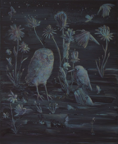 The Sting for Loki, final rehearsel - 120x100cm Acrylverf op linnen The Sting for Loki, final rehearsel - 120x100cm Acrylverf op linnen