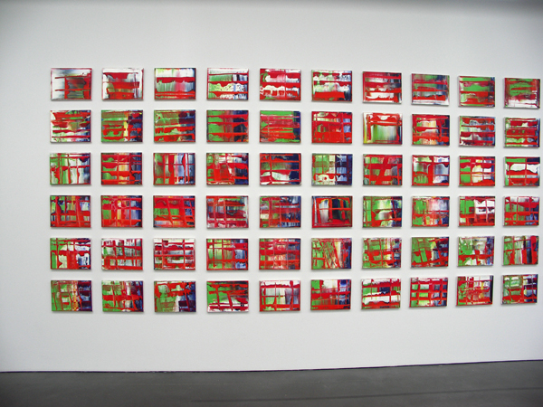 Abstraktes Bild (1-120) - 29x38cm 120-delig Olieverf op doek Abstraktes Bild (1-120) - 29x38cm 120-delig Olieverf op doek