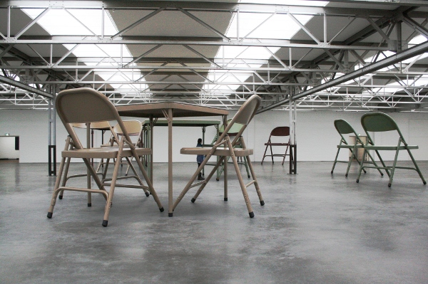 No title (folding table and chairs 1,2 en 3) 2006, 2007 en 2008 No title (folding table and chairs 1,2 en 3) 2006, 2007 en 2008