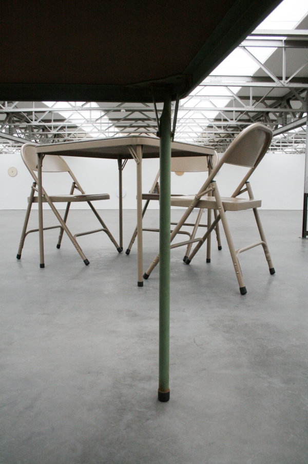 No title (folding table and chairs)2 No title (folding table and chairs 1,2 en 3) 2006, 2007 en 2008