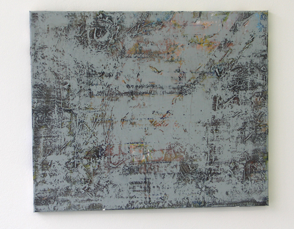 The Grey 3 - 50x60cm Mixed Media op canvas The Grey 3 - 50x60cm Mixed Media op canvas