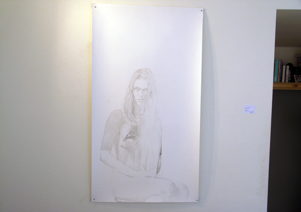 Anouk Griffioen - Sophie - 120x65cm Grafiet op papier Anouk Griffioen - Sophie - 120x65cm Grafiet op papier