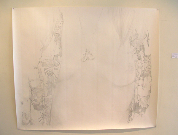 Anouk Griffioen - Zonder Titel - 122x145cm Grafiet op papier Anouk Griffioen - Zonder Titel - 122x145cm Grafiet op papier