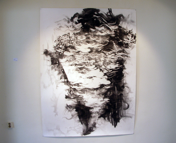 Anouk Griffioen - Zonder Titel - 220x150cm Houtskool en krijt op papier Anouk Griffioen - Zonder Titel - 220x150cm Houtskool en krijt op papier