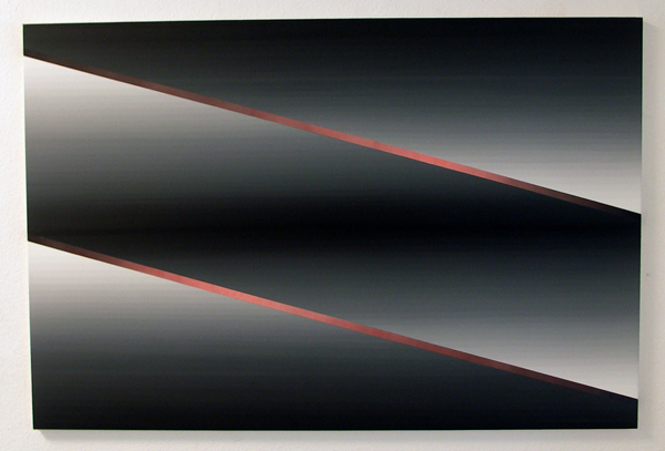 Linda Arts - Zonder Titel - 120x180cm Olieverf en lakken op doek Linda Arts - Zonder Titel - 120x180cm Olieverf en lakken op doek