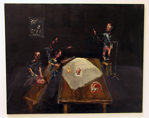 Aaron van Erp - De Mentor - Olieverf op linnen (Darkthrone - I En Hail Med Flesk Og Mjod) Aaron van Erp - De Mentor - Olieverf op linnen (Darkthrone - I En Hail Med Flesk Og Mjod)