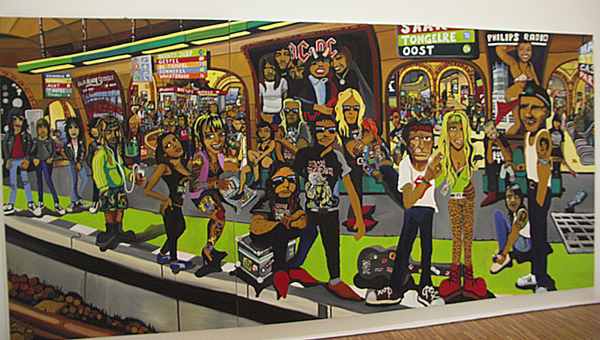 Frank Peeters - Born to Run - Olieverf op doek (The Ramones - Blitzkrieg Bop) Frank Peeters - Born to Run - Olieverf op doek (The Ramons - Blitzkrieg Bop)