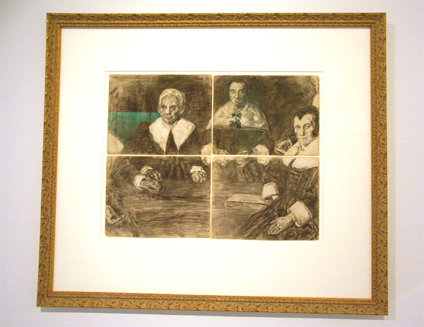 Kopie naar Frans Hals: De Regenten van het Oudemannenhuis in Haarlem Kopie naar Frans Hals: De Regenten van het Oudemannenhuis in Haarlem