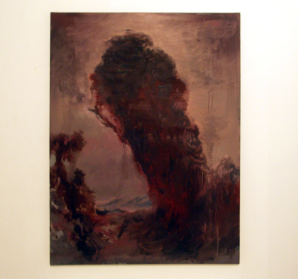 Sven Verhaeghe - Domestica - 70x120cm Olieverf en lak op doek Sven Verhaeghe - Domestica - 70x120cm Olieverf en lak op doek