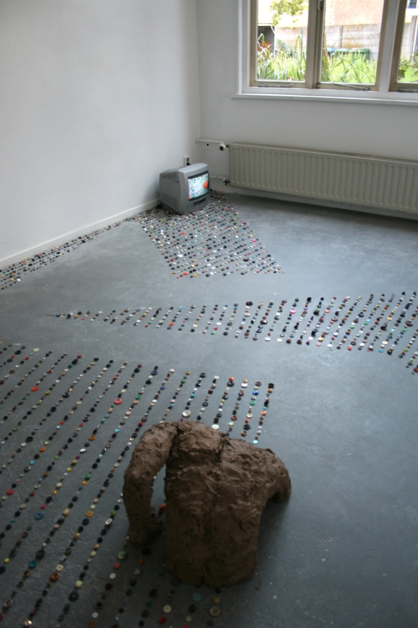 Nico Thone, 'man met een arm' Tawhida Engelenburg, 'De voorbereiding' Nico Thöne en Tawhida Engelenburg