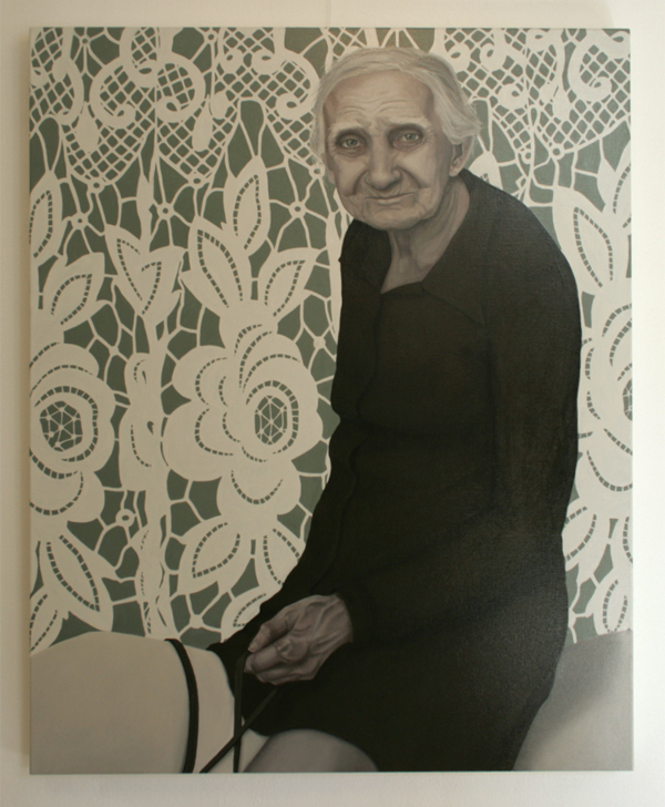 Heidi Wulms - Untitled - 120x150cm Olieverf op linnen Heidi Wulms - Untitled - 120x150cm Olieverf op linnen